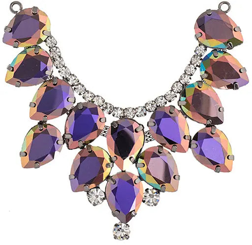 Crystal Motifs Drop 9cm Aurora Borealis - Cosplay Supplies Inc