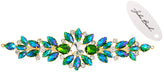 Crystal Motifs Floral 18cm  Aurora Borealis/Gold