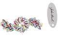 Crystal Motifs Fancy Swirl 10.5x4cm  Aurora Borealis/Gold