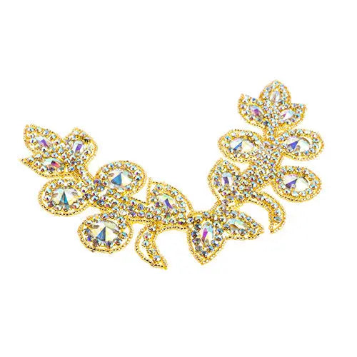 Crystal Motif Tulip 18x13cm 