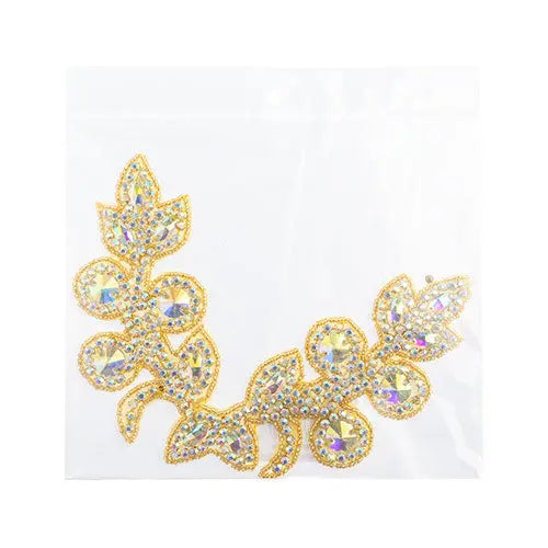 Crystal Motif Tulip 18x13cm 