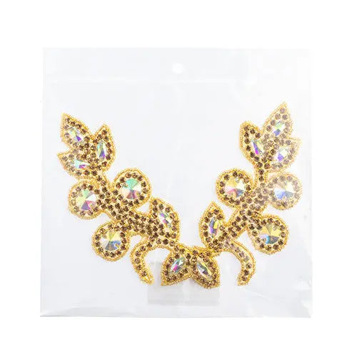 Crystal Motif Tulip 18x13cm 