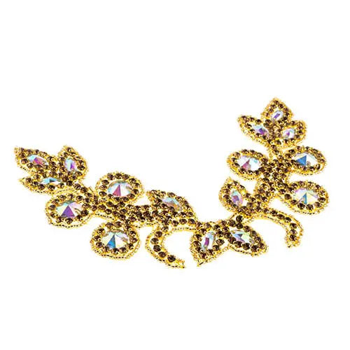 Crystal Motif Tulip 18x13cm 