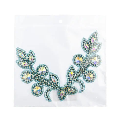 Crystal Motif Tulip 18x13cm 