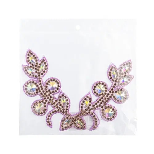 Crystal Motif Tulip 18x13cm 