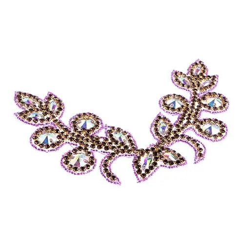 Crystal Motif Tulip 18x13cm 