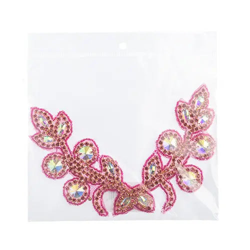 Crystal Motif Tulip 18x13cm 