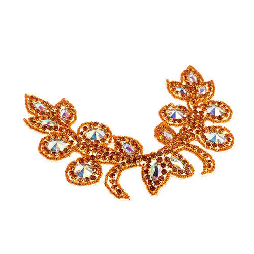 Crystal Motif Tulip 18x13cm 