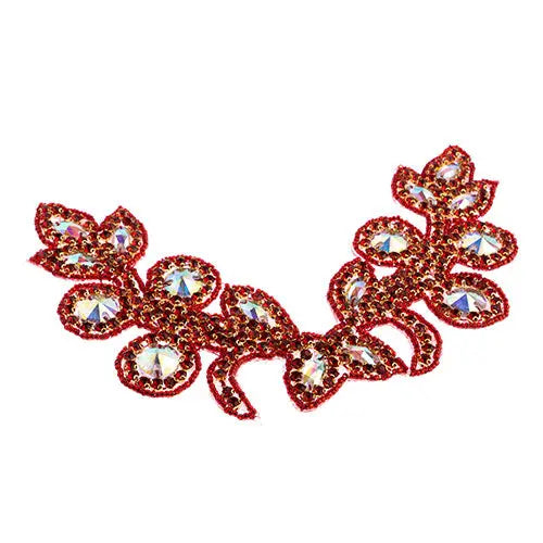 Crystal Motif Tulip 18x13cm 