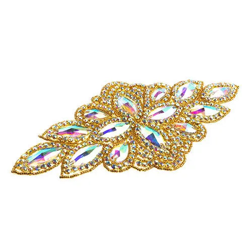 Crystal Motif Diamond Flower 115x230mm - Cosplay Supplies Inc