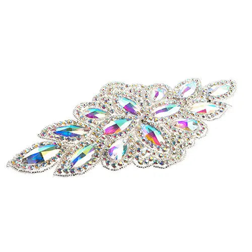 Crystal Motif Diamond Flower 115x230mm - Cosplay Supplies Inc