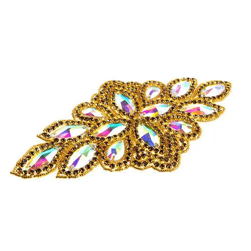 Crystal Motif Diamond Flower 115x230mm - Cosplay Supplies Inc