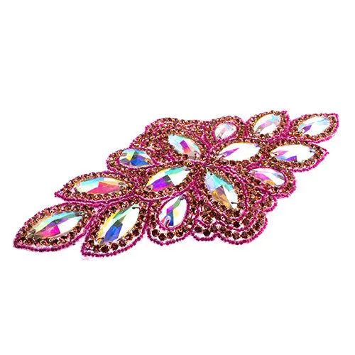 Crystal Motif Diamond Flower 115x230mm - Cosplay Supplies Inc