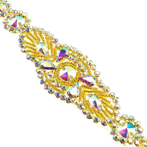  Crystal Motif Eclipse 185x40mm