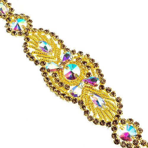  Crystal Motif Eclipse 185x40mm