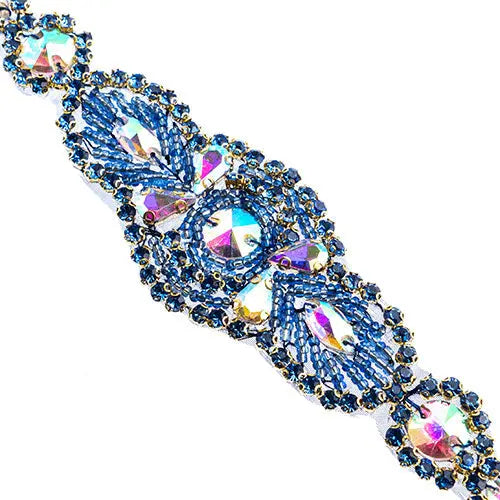  Crystal Motif Eclipse 185x40mm