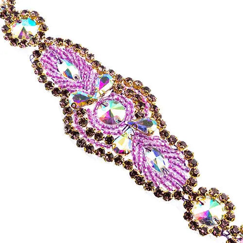  Crystal Motif Eclipse 185x40mm