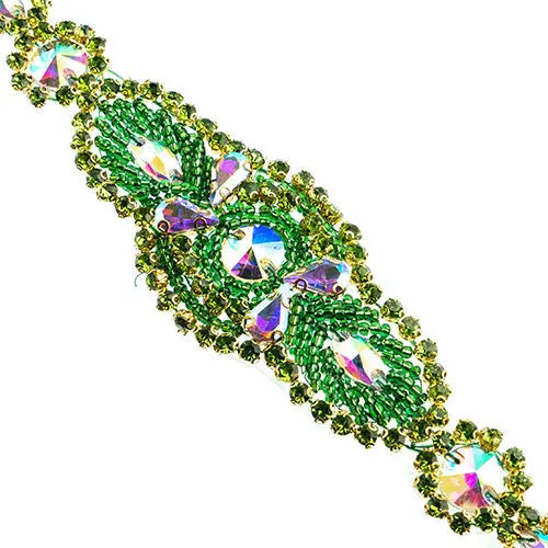 Crystal Motif Eclipse 185x40mm
