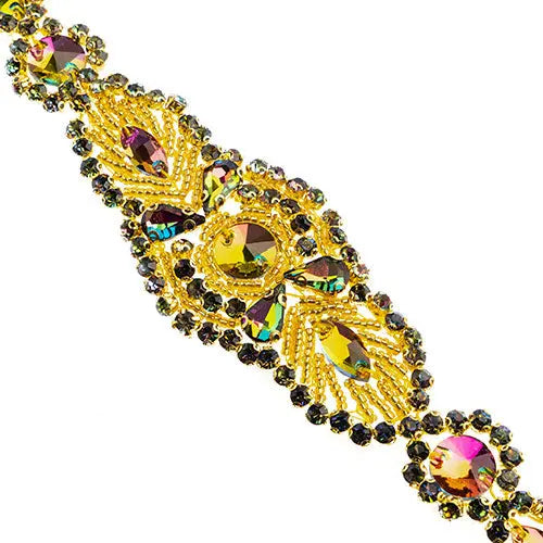  Crystal Motif Eclipse 185x40mm