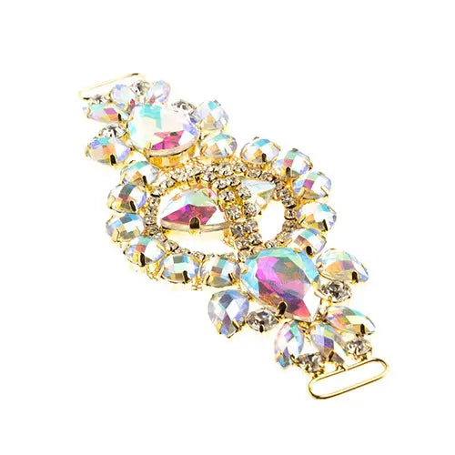 Crystal Motif Cosmos 13.5x5.7cm Aurora Borealis Gold Casing - Cosplay Supplies Inc