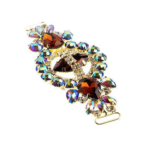 Crystal Motif Cosmos 13.5x5.7cm Aurora Borealis Gold Casing - Cosplay Supplies Inc