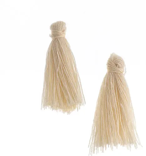 Cotton Tassels (20pcs) 1in 