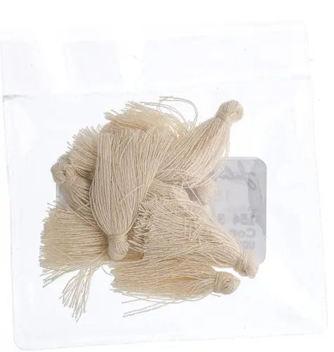 Cotton Tassels (20pcs) 1in 