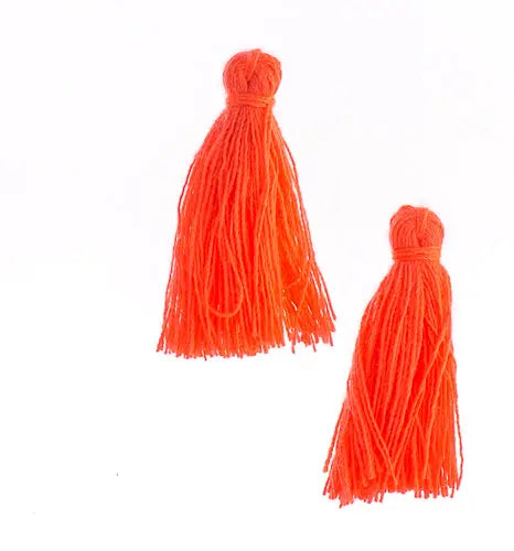 Cotton Tassels (20pcs) 1in 
