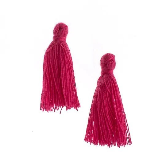 Cotton Tassels (20pcs) 1in 