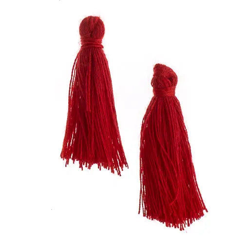 Cotton Tassels (20pcs) 1in 