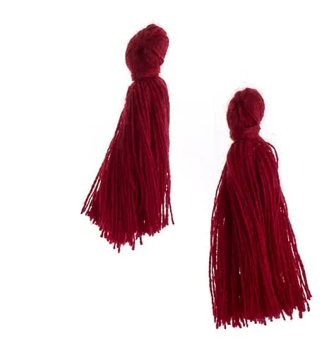 Cotton Tassels (20pcs) 1in 