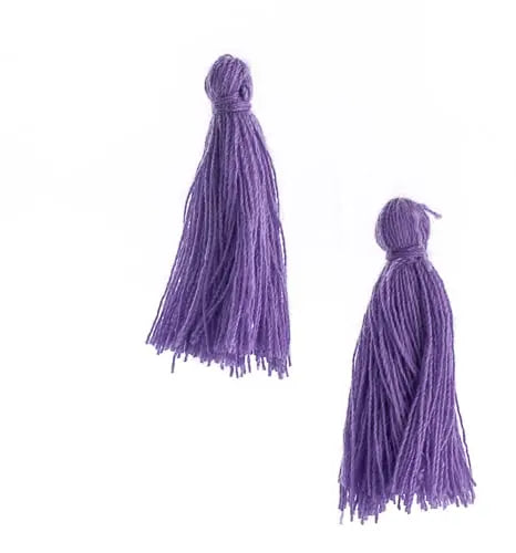 Cotton Tassels (20pcs) 1in 