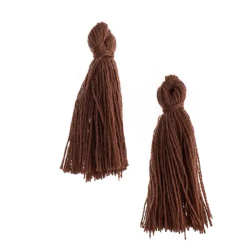 Cotton Tassels (20pcs) 1in 