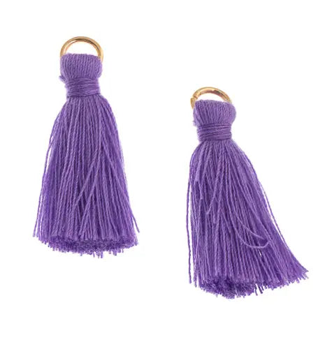 Poly Cotton Tassels (10pcs) 1in 