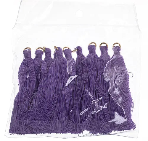 Poly Cotton Tassels (10pcs) 2.25in 
