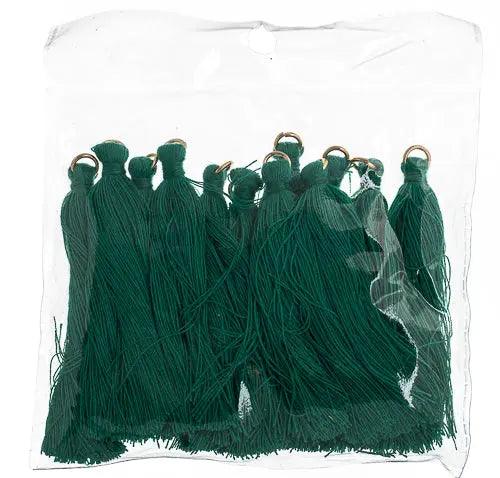 Poly Cotton Tassels (10pcs) 2.25in 