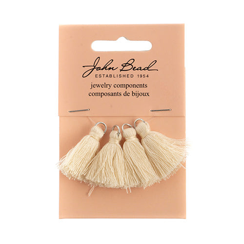 Poly Cotton Tassels (4pcs) 1in 