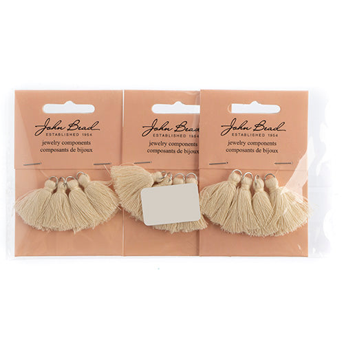 Poly Cotton Tassels (4pcs) 1in 