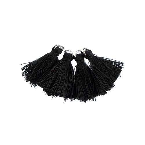 Poly Cotton Tassels (4pcs) 1in