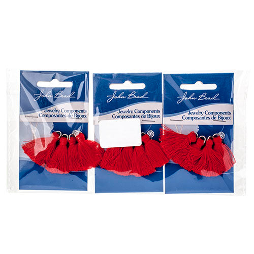 Poly Cotton Tassels (4pcs) 1in 