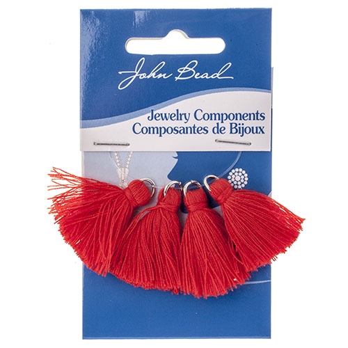 Poly Cotton Tassels (4pcs) 1in 