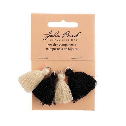 Poly Cotton Tassels (4pcs) 1in 