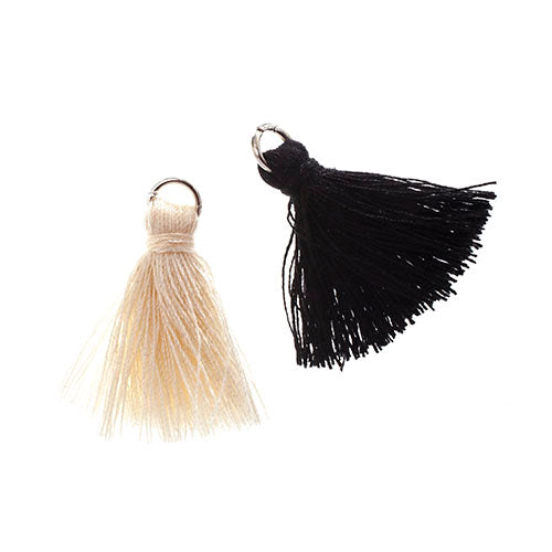Poly Cotton Tassels (4pcs) 1in 