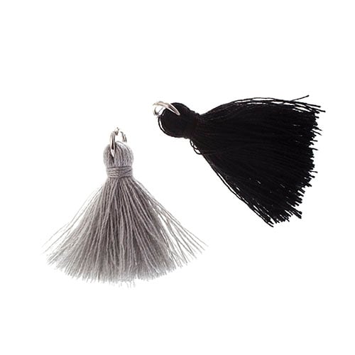 Poly Cotton Tassels (4pcs) 1in 