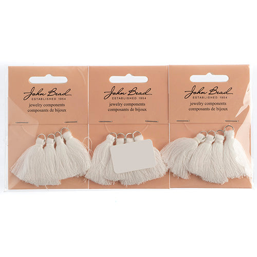 Poly Cotton Tassels (4pcs) 1in 