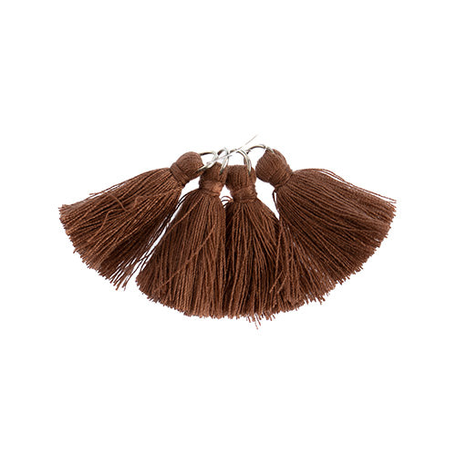 Poly Cotton Tassels (4pcs) 1in
