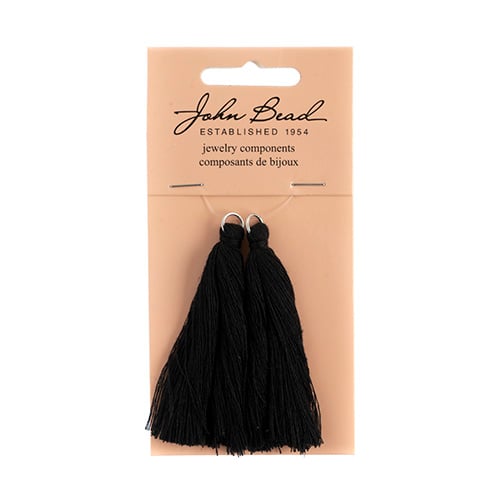 Poly Cotton Tassels (2pcs) 2.25in 