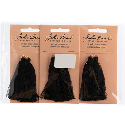 Poly Cotton Tassels (2pcs) 2.25in 
