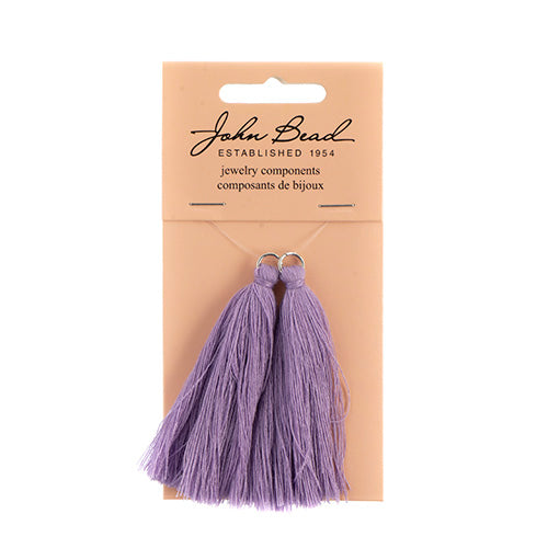 Poly Cotton Tassels (2pcs) 2.25in 