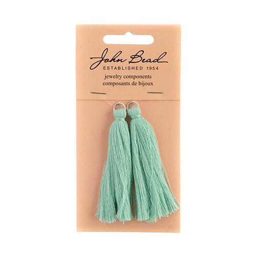 Poly Cotton Tassels (2pcs) 2.25in 
